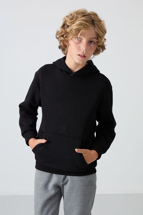 Tommy Life Sweater voor jongeren met capuchon en zak - Image 3