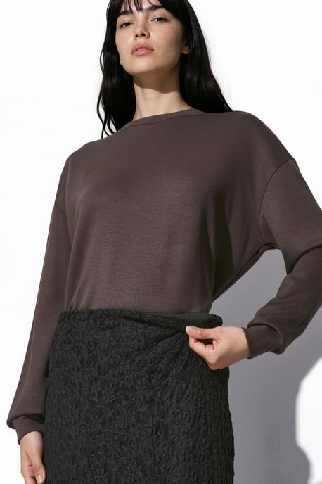 Maxirok van kant met hoge taille - Image 5