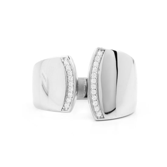 Luxenter Ring in 925 Sterling Silver rhodium finish - Kensi - Image 3