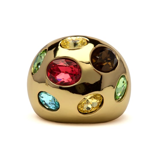 Luxenter ring afgewerkt in 18 karaats geel goud - Sirju - Image 4