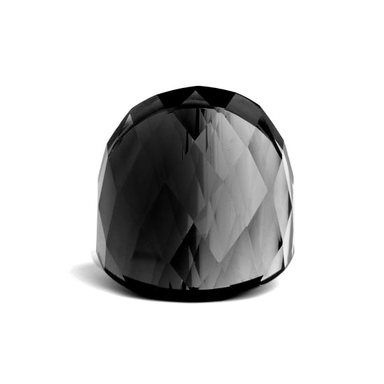 Luxenter Onyx Hydrothermale Kwartsring afgewerkt in 18K geelgoud - Konsil - Image 5