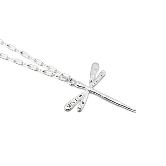 Luxenter necklace finished in rhodium - Kapox - Image 3