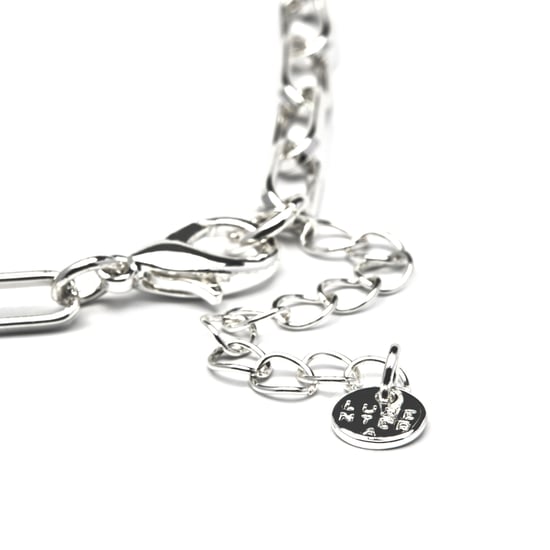 Luxenter necklace finished in rhodium - Kapox - Image 5