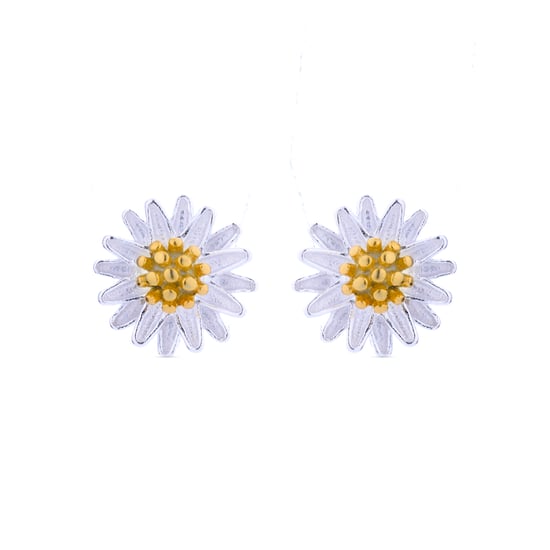 Luxenter earrings finished in rhodium - Aluth - Image 1