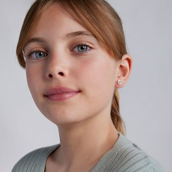 Luxenter earrings finished in rhodium - Aluth - Image 2