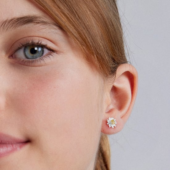 Luxenter earrings finished in rhodium - Aluth - Image 3