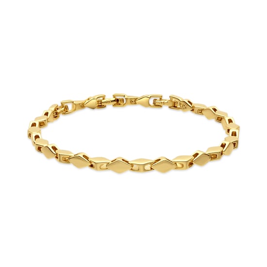 Luxenter armband afgewerkt in 18 karaats geelgoud - Mone - Image 1