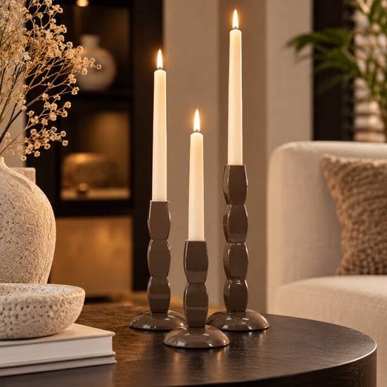 Furnilux Candle holder prinz taupe by-boo - Image 4