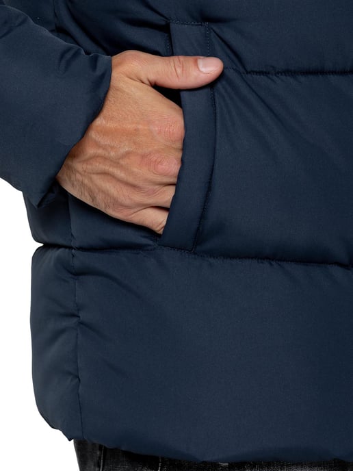 Kruze | Mens Funnel Neck Puffer Jacket - Image 4