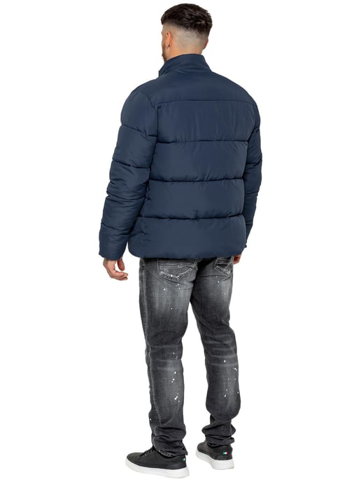 Kruze | Mens Funnel Neck Puffer Jacket - Image 6