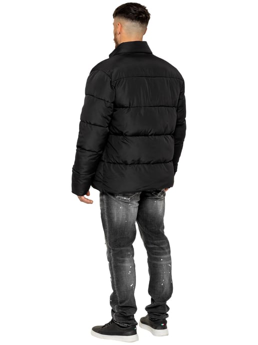 Kruze | Mens Funnel Neck Puffer Jacket - Image 6