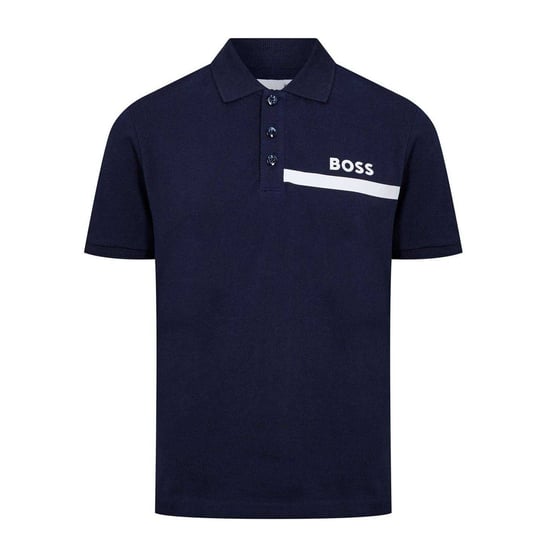 Boss Kinder/Kids Regular Poloshirt met Korte Mouwen (Marine) - Image 1