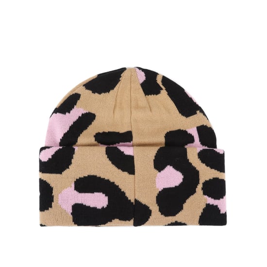 Kurt Geiger London Leopard Cuff Beanie Hat - Image 2