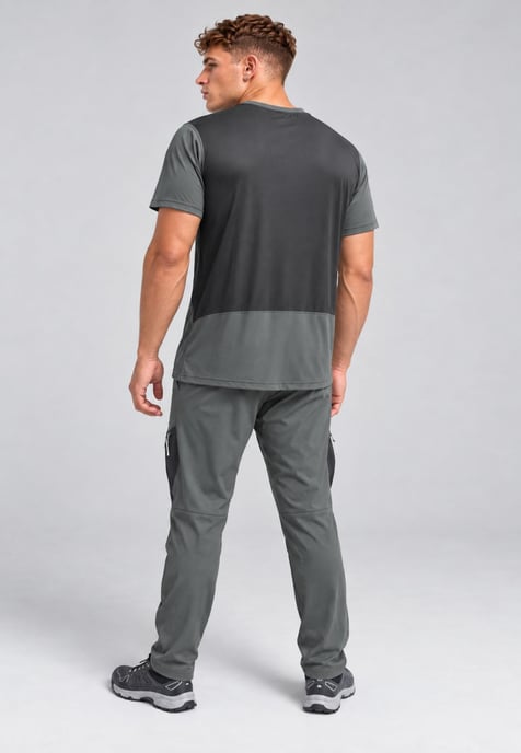 Berghaus Mens Wayside 3.0 Tech Tee in Grey - Image 2