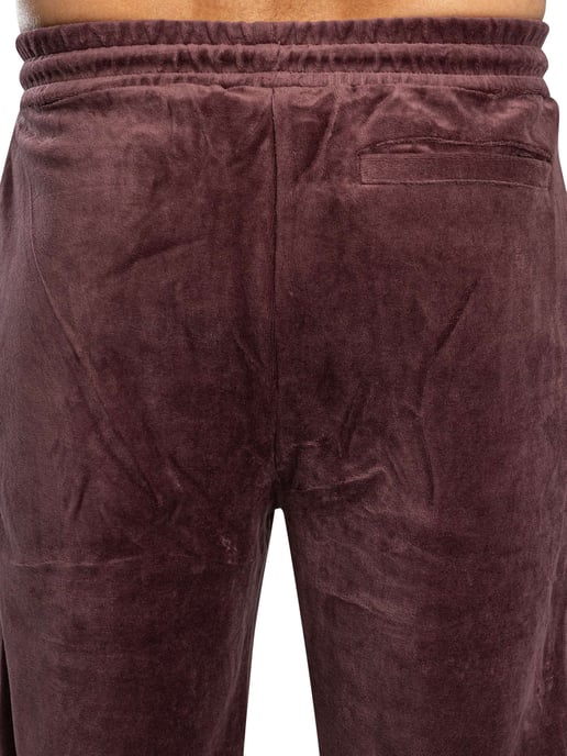 Fila Eddie Velour Joggingbroek Met Bamboe Badge, Purper - Image 4