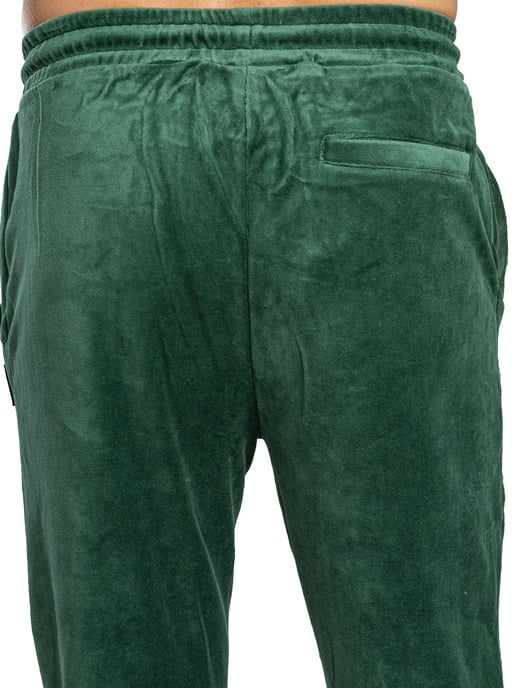 Fila Eddie Velour Joggingbroek Met Bamboe Badge, Groen - Image 4