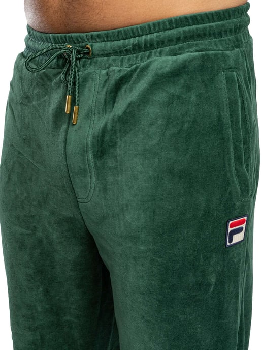 Fila Eddie Velour Joggingbroek Met Bamboe Badge, Groen - Image 5