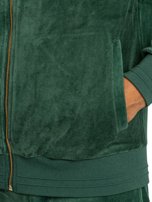 Fila Nero Velours Trainingsjack, Groen - Image 4