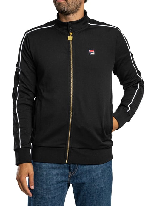 Fila Eldon Piping Trainingsjack, Zwart - Image 2