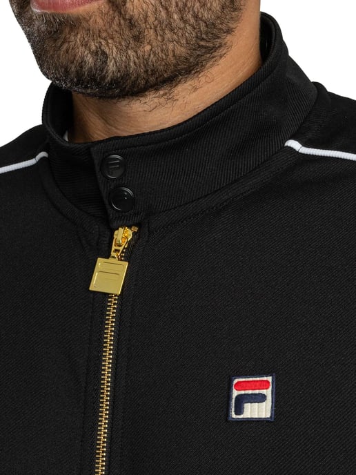 Fila Eldon Piping Trainingsjack, Zwart - Image 5