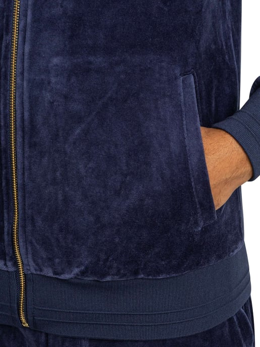 Fila Nero Velours Trainingsjack, Blauw - Image 4