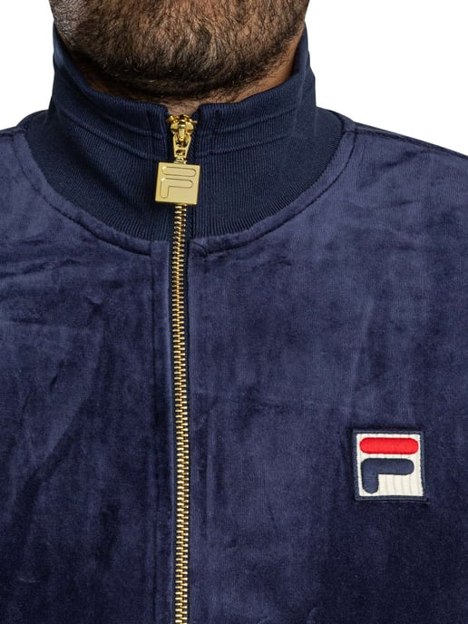 Fila Nero Velours Trainingsjack, Blauw - Image 5
