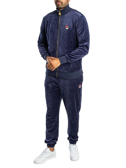 Fila Nero Velours Trainingsjack, Blauw - Image 6