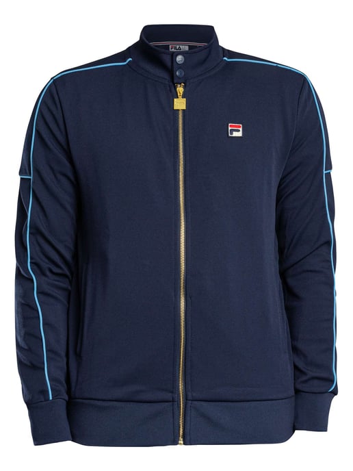 Fila Eldon Piping Trainingsjack, Blauw - Image 6