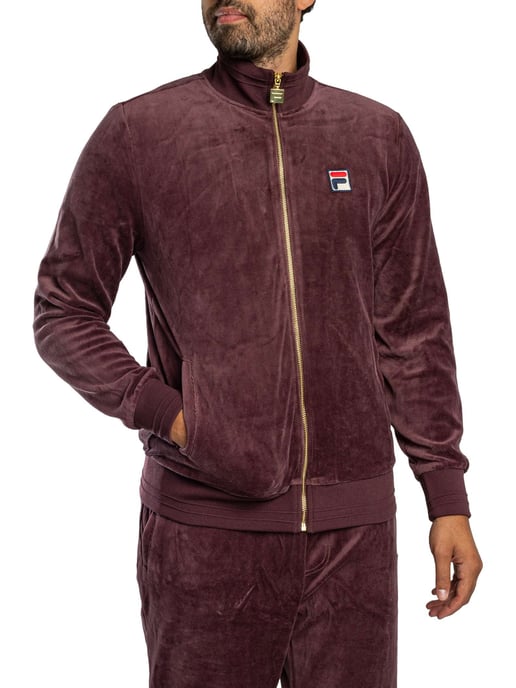 Fila Nero Velours Trainingsjack, Purper - Image 1