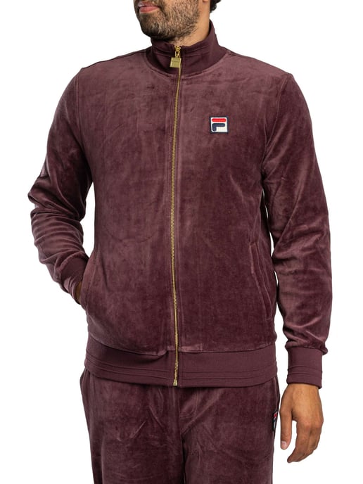 Fila Nero Velours Trainingsjack, Purper - Image 2