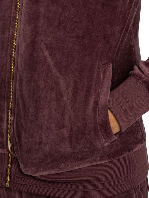 Fila Nero Velours Trainingsjack, Purper - Image 4