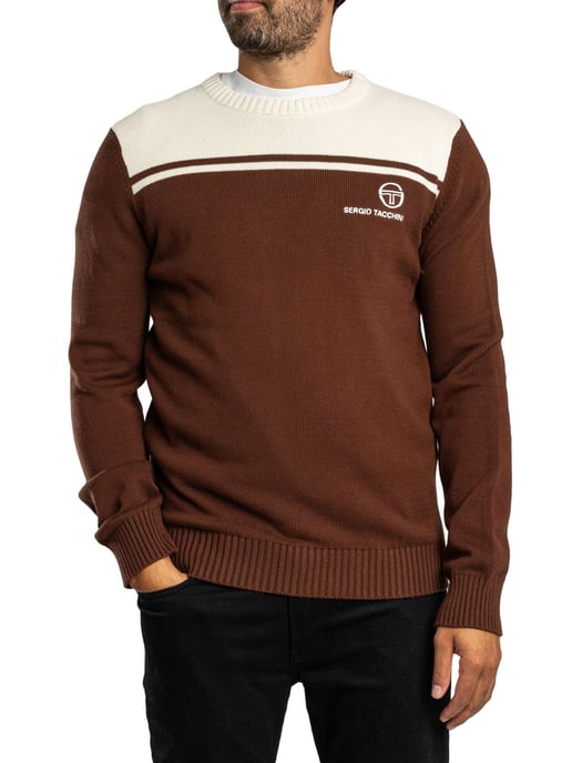 Sergio Tacchini Nieuwe Young Line Gebreide Kleding, Bruin - Image 2