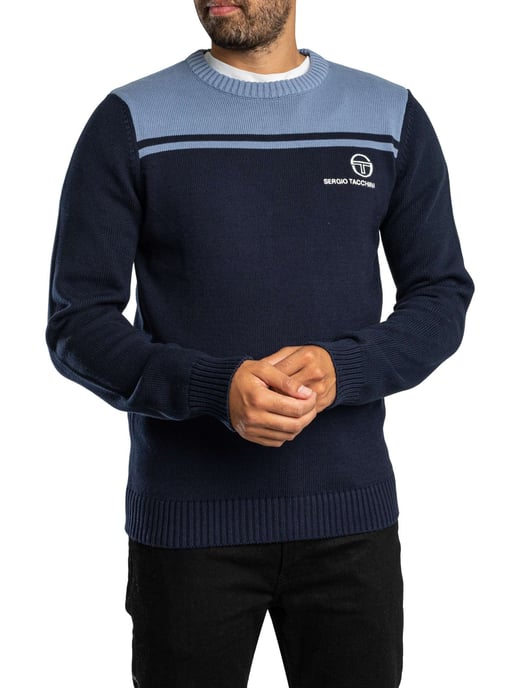 Sergio Tacchini Nieuwe Young Line Gebreide Kleding, Blauw - Image 2