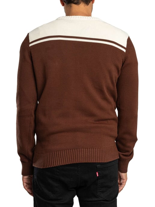 Sergio Tacchini Nieuwe Young Line Gebreide Kleding, Bruin - Image 3