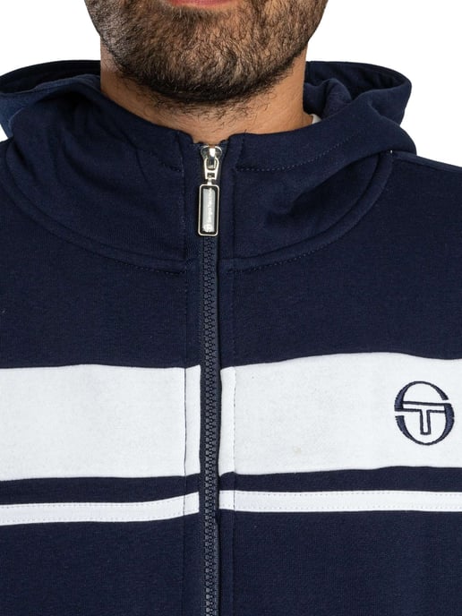 Sergio Tacchini Damarindo Zip Hoodie, Blauw - Image 5