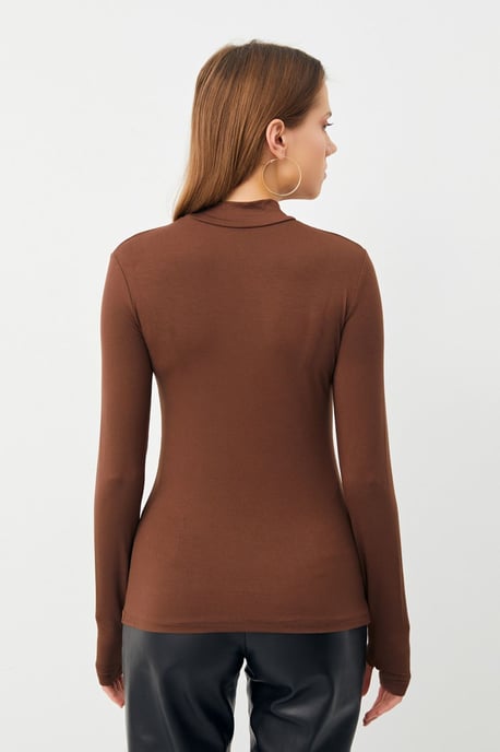 Bipantolon Damesbody met slim fit en halve col - Image 5