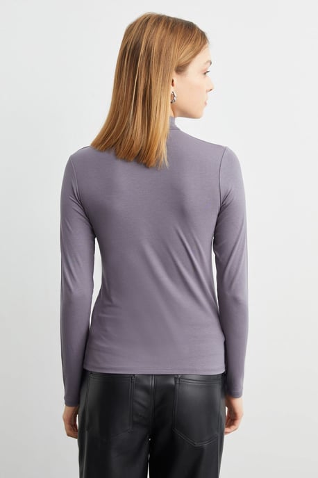 Women's 3-Pack Slim Fit Turtleneck Bodysuits - Image 5