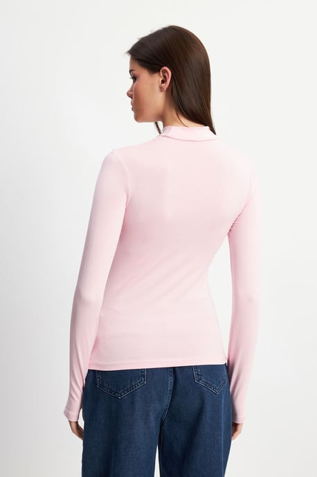 Bipantolon Damesbody met slim fit en halve col - Image 4