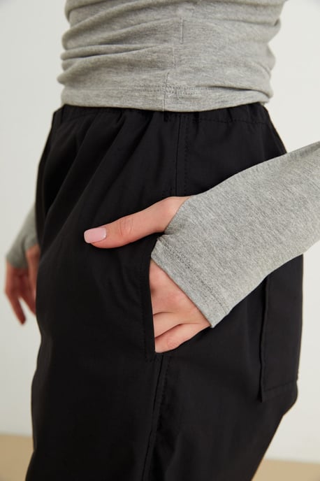 Bipantolon Damesbody met slim fit en halve col - Image 3