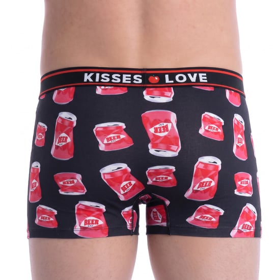 Atmungsaktive Boxershorts aus Stoff, Modell Beers KL10002, Herren - Image 3