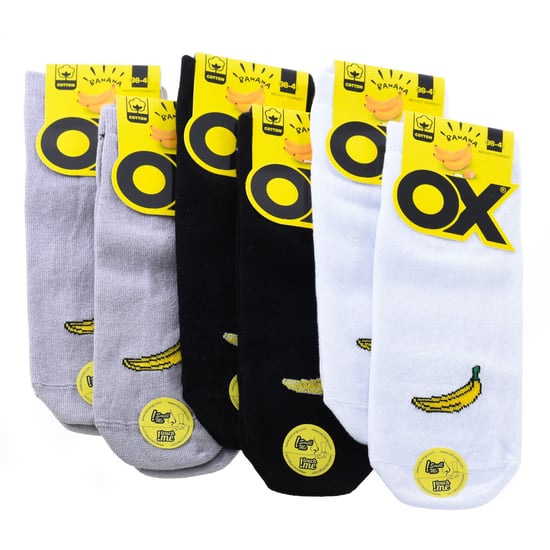 6-pack låga strumpor OX med fräscha dofter - Image 4