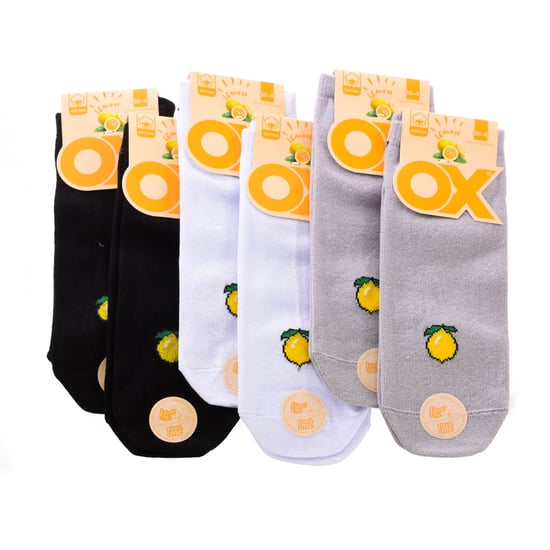 6-pack korta strumpor OX med fräscha dofter - Image 4
