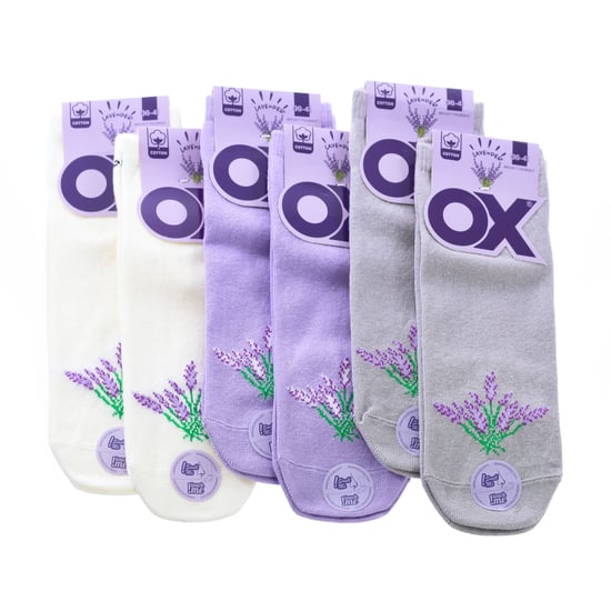 6-pack korta strumpor OX med fräscha dofter - Image 4