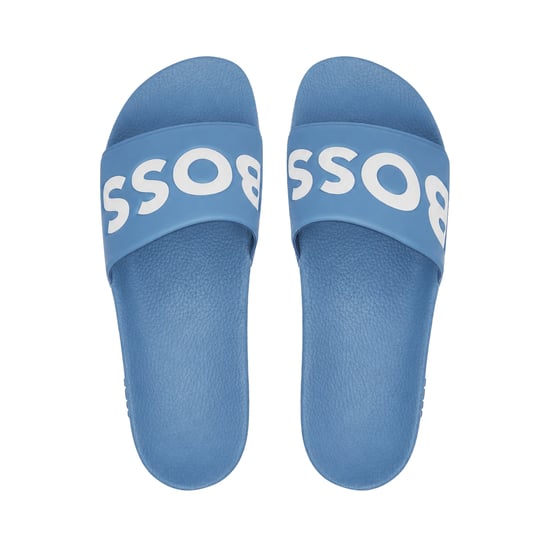 Boss Black ARYEH SLIDERS TURQUOISE AQUA - Image 5
