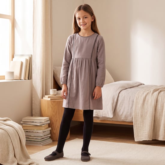Warm stretch cotton leotard 88244 girl - Image 4