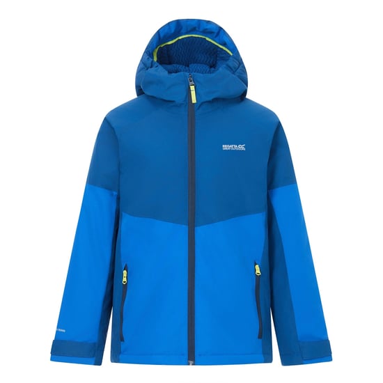 Regatta Waterdichte jas met voering van Hillain voor kinderen (Aviatorblauw/Olympisch blauw) - Image 2