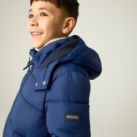 Regatta Childrens/Kids Rover Padded Jacket (Aviator Blue/Navy) - Image 4