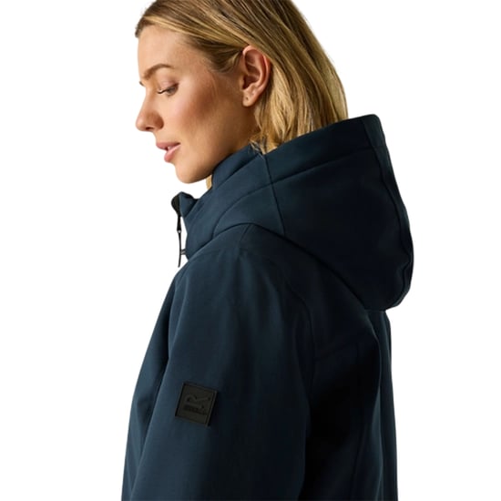 Regatta Womens/Ladies Marron Waterproof Insulated Jacket (Navy/Skyway) - Image 4