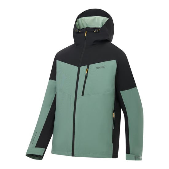 Regatta Mens Wentwood 3 in 1 Jacket (Dark Forest Green/Black) - Image 4