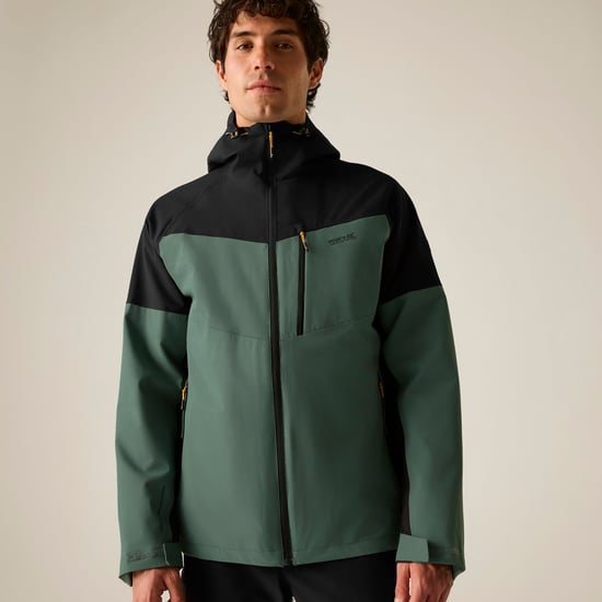 Regatta Mens Wentwood 3 in 1 Jacket (Dark Forest Green/Black) - Image 6
